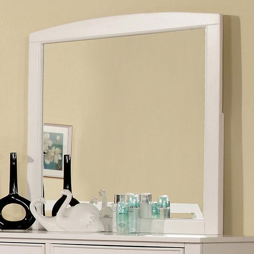Corry White Mirror - The Mattress Center (Fresno,CA)
