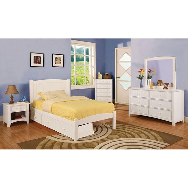 Corry White Media Chest - The Mattress Center (Fresno,CA)