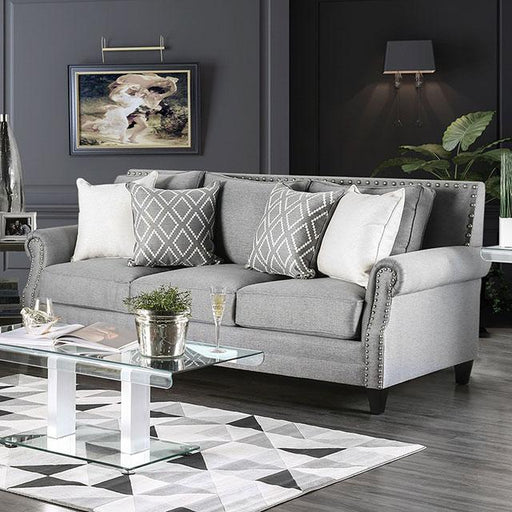 Giovanni Gray Sofa - The Mattress Center (Fresno,CA)