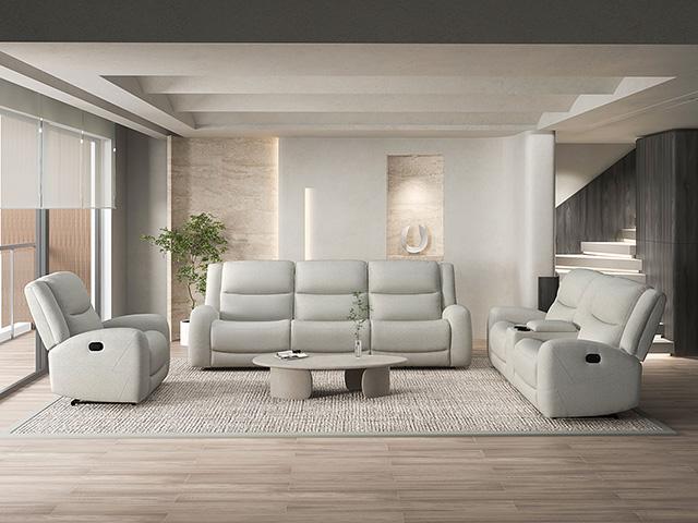 Giraldus Manual Recliner Sofa - The Mattress Center (Fresno,CA)