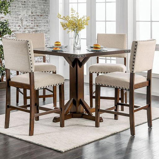 Glenbrook 5 Pc Counter Ht Table Set - The Mattress Center (Fresno,CA)