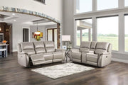 GORGIUS Power Sofa, Light Gray - The Mattress Center (Fresno,CA)