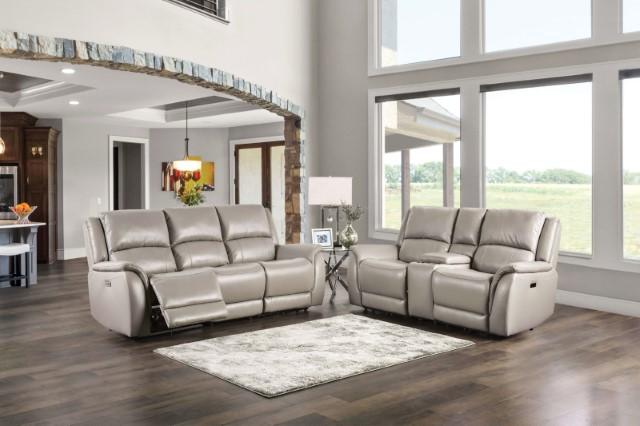 GORGIUS Power Sofa, Light Gray - The Mattress Center (Fresno,CA)