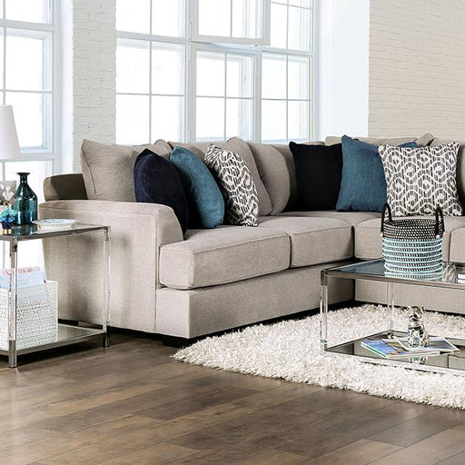 GUNNERSBURY Sectional, Gray - The Mattress Center (Fresno,CA)