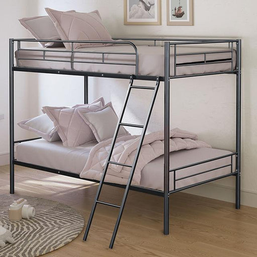 Hector Twin/Twin Metal Bunkbed - The Mattress Center (Fresno,CA)