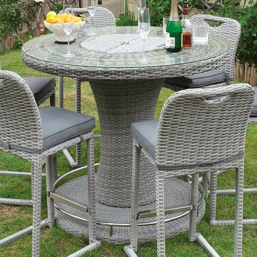 Cyprus Round Bar Table - The Mattress Center (Fresno,CA)