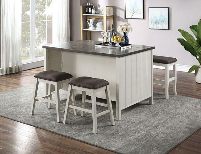 HEIDELBERG Counter Ht. Stool (2/CTN) - The Mattress Center (Fresno,CA)
