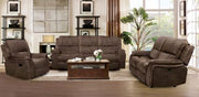 HENRICUS Loveseat, Dark Brown - The Mattress Center (Fresno,CA)