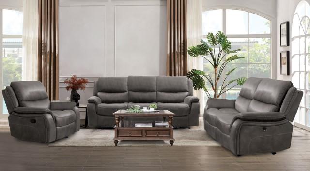 HENRICUS Loveseat, Dark Gray - The Mattress Center (Fresno,CA)