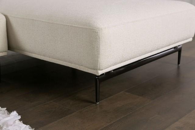 Baerum Sectional, Left & Right Chaise Beige & Gray - The Mattress Center (Fresno,CA)