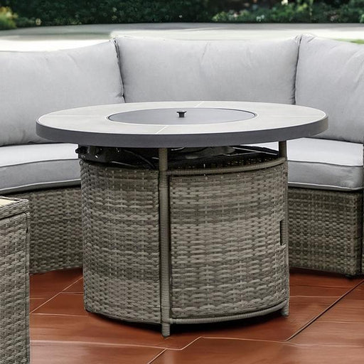 Barbuda Fire Pit Table - The Mattress Center (Fresno,CA)