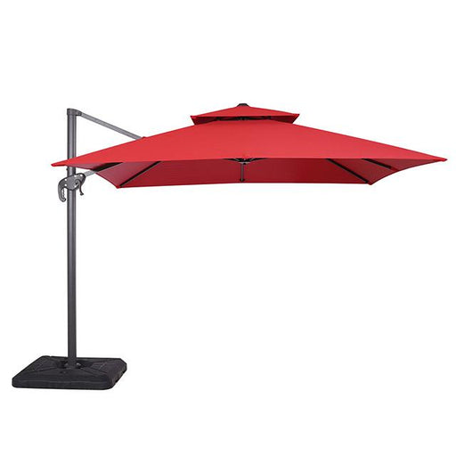 Hero 10 Ft Square Umbrella w/ Double Top + 37" Large Base - The Mattress Center (Fresno,CA)