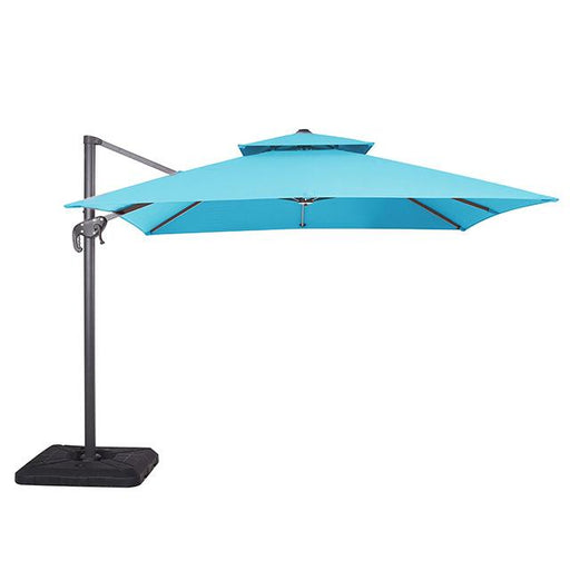 Hero 10 Ft Square Umbrella w/ Double Top + 37" Large Base - The Mattress Center (Fresno,CA)