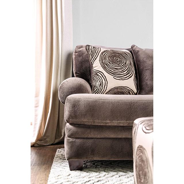 Bonaventura Brown Sofa - The Mattress Center (Fresno,CA)