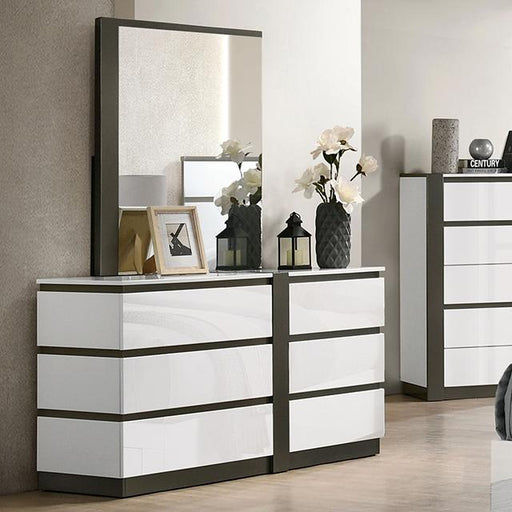 BIRSFELDEN Dresser, White - The Mattress Center (Fresno,CA)