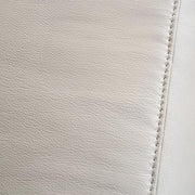 Bienne Sofa Manual Recliner White & Black - The Mattress Center (Fresno,CA)