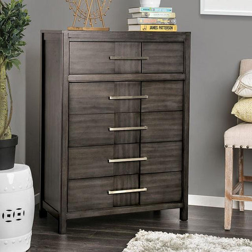 Berenice Gray Chest - The Mattress Center (Fresno,CA)