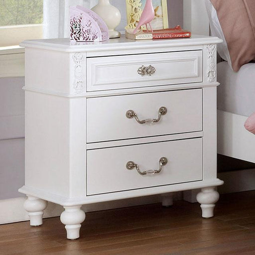 BELVA Night Stand w/ USB Outlet - The Mattress Center (Fresno,CA)