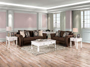 BELSIZE Loveseat Grey, Beige, & Choclate - The Mattress Center (Fresno,CA)