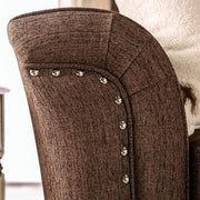 BELSIZE Loveseat Grey, Beige, & Choclate - The Mattress Center (Fresno,CA)