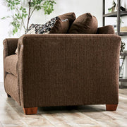 BELSIZE Loveseat Grey, Beige, & Choclate - The Mattress Center (Fresno,CA)