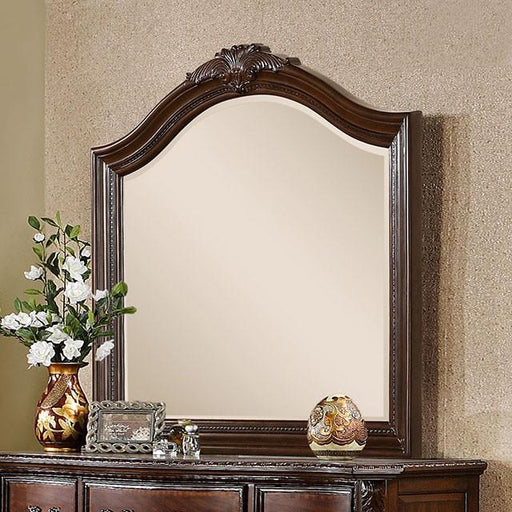 Bellefonte Brown Cherry Mirror - The Mattress Center (Fresno,CA)