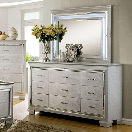 BELLANOVA Silver Dresser - The Mattress Center (Fresno,CA)