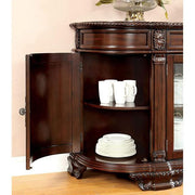 Bellagio Brown Cherry Server - The Mattress Center (Fresno,CA)
