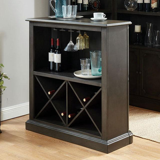 Voltaire Gray Bar Table - The Mattress Center (Fresno,CA)