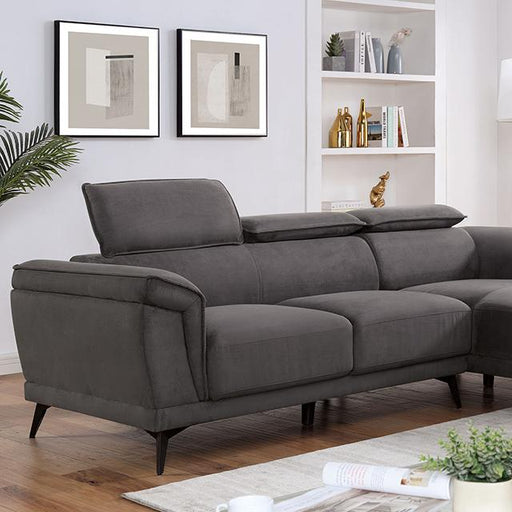 NAPANEE Sectional, Dark Gray - The Mattress Center (Fresno,CA)