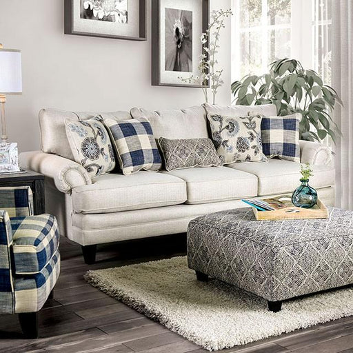 Nash Ivory Sofa - The Mattress Center (Fresno,CA)
