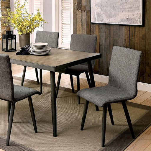 Vilhelm I Gray Dining Table - The Mattress Center (Fresno,CA)