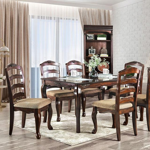 Townsville Dark Walnut 60" Dining Table - The Mattress Center (Fresno,CA)