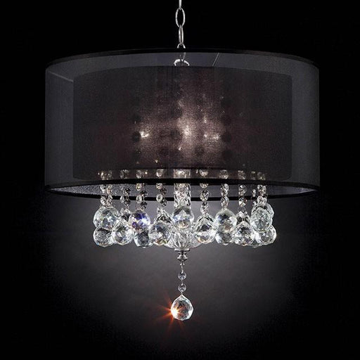 Ivy Chrome Ceiling Lamp - The Mattress Center (Fresno,CA)