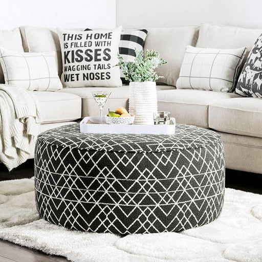 Patricia Black/Pattern Ottoman - The Mattress Center (Fresno,CA)