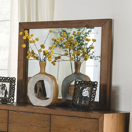 LEIRVIK Mirror, Light Walnut - The Mattress Center (Fresno,CA)
