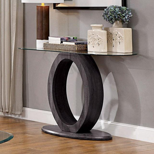 Lodia Gray Sofa Table - The Mattress Center (Fresno,CA)