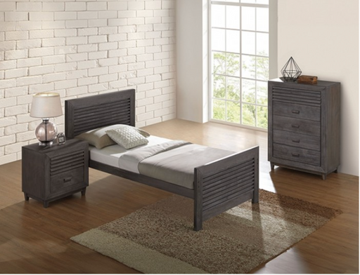 Griffin 4 Pc Twin Bedroom Set - The Mattress Center (Fresno,CA)