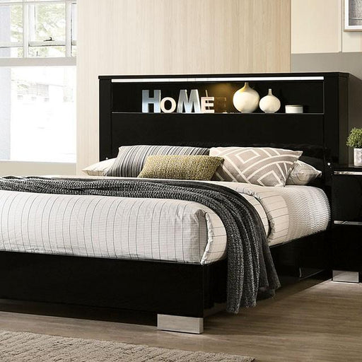 Carlie Bed White & Black - The Mattress Center (Fresno,CA)