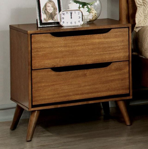 Lennart Oak Night Stand - The Mattress Center (Fresno,CA)