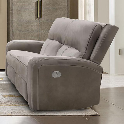 VASILIOS Power Loveseat, Taupe - The Mattress Center (Fresno,CA)