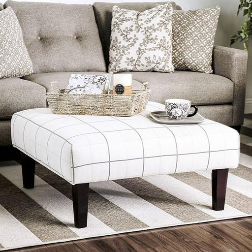 Dorset Ivory/Pattern Ottoman - The Mattress Center (Fresno,CA)