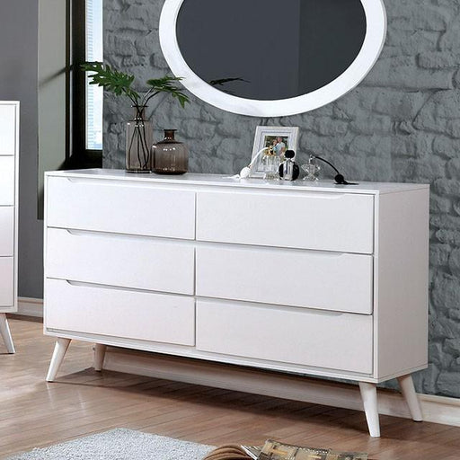 LENNART II White Dresser - The Mattress Center (Fresno,CA)
