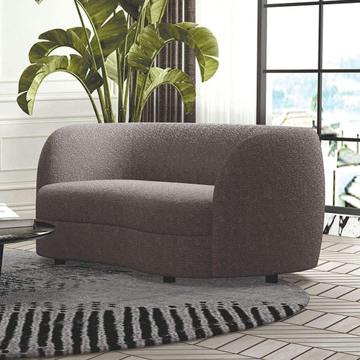 VERSOIX Loveseat, Charcoal Gray - The Mattress Center (Fresno,CA)
