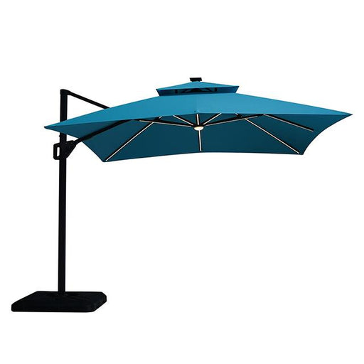 Sano 10 Ft Square Umbrella w/ Double Top w/ LED + 37" Large Base - The Mattress Center (Fresno,CA)