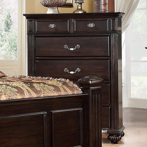 Syracuse Dark Walnut Chest - The Mattress Center (Fresno,CA)