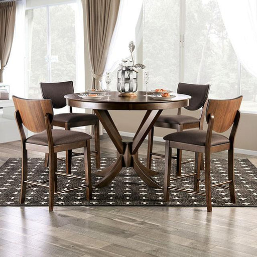 MARINA Counter Ht. Round Dining Table - The Mattress Center (Fresno,CA)