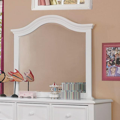 OLIVIA White Mirror - The Mattress Center (Fresno,CA)