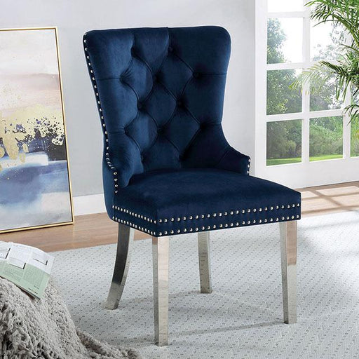 JEWETT Chair, Blue (2/CTN) - The Mattress Center (Fresno,CA)