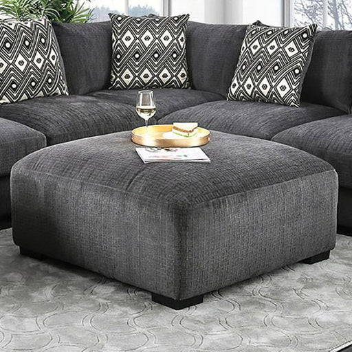 Kaylee Gray Ottoman - The Mattress Center (Fresno,CA)
